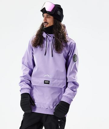 Purple Men's Dope Wylie Ski Jackets | NZ_D1640
