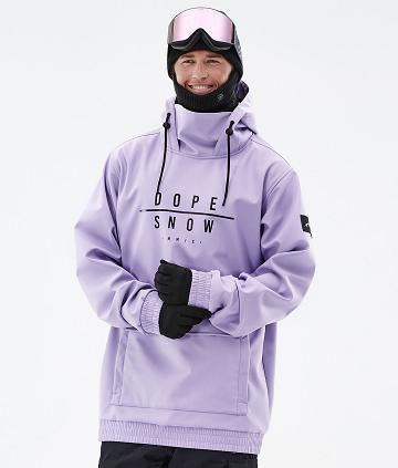 Purple Men's Dope Wylie Snowboard Jackets | NZ_D1757
