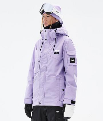 Purple Women's Dope Adept W Snowboard Jackets | NZ_D1162