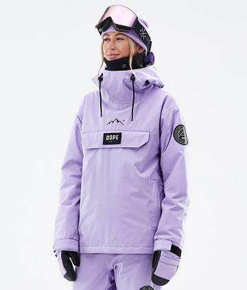 Purple Women's Dope Blizzard W Snowboard Jackets | NZ_D1394