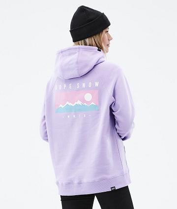 Purple Women's Dope Common W Hoodies | NZ_D2327