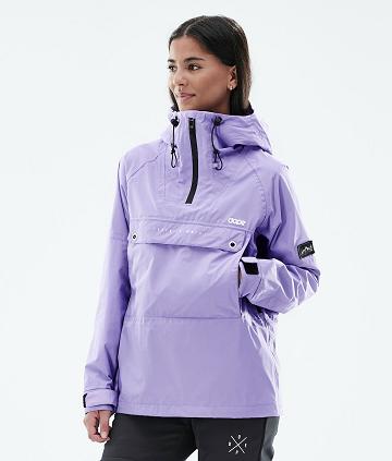 Purple Women's Dope Hiker Light W Outdoor Jackets | NZ_D1417