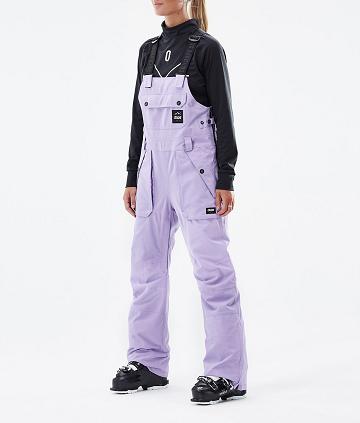 Purple Women's Dope Notorious B.I.B W Ski Pants | NZ_D1992