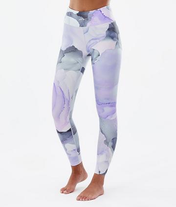 Purple Women's Dope Snuggle W Base Layer Pants | NZ_D1967