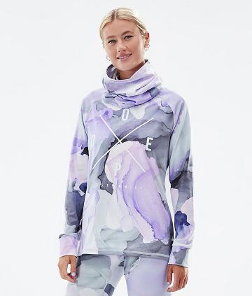 Purple Women's Dope Snuggle W Base Layer Tops | NZ_D2362