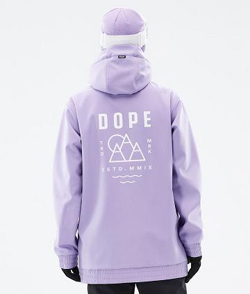 Purple Women's Dope Yeti W Snowboard Jackets | NZ_D2382