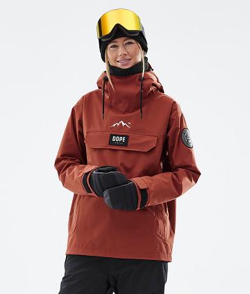 Red Women's Dope Blizzard W Ski Jackets | NZ_D2103