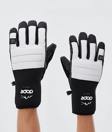 White Men's Dope Ace Snowboard Gloves | NZ_D1716