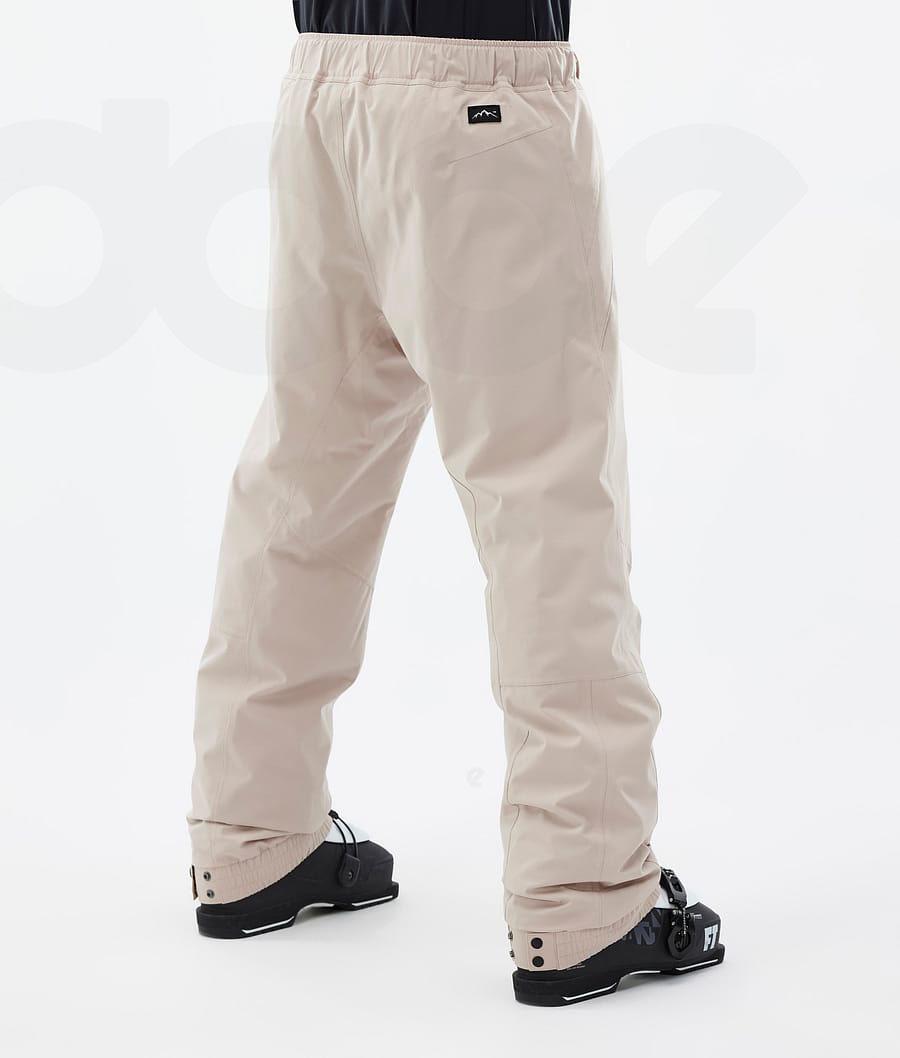 Beige Men's Dope Blizzard Ski Pants | NZ_D1875