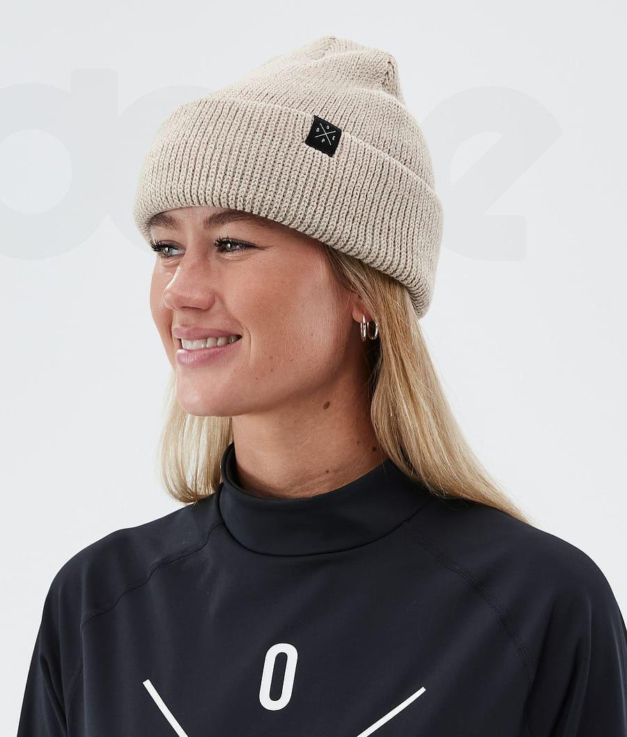Beige Men's Dope Drifter II Beanies | NZ_D1104