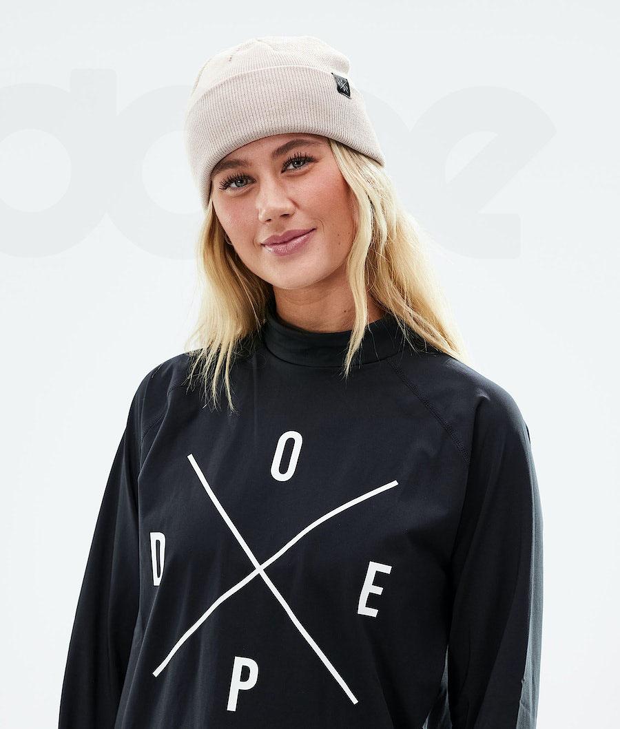 Beige Men's Dope Solitude Beanies | NZ_D1074