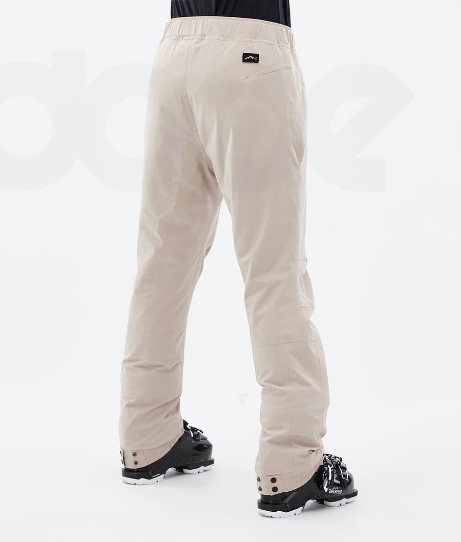 Beige Women's Dope Blizzard W Ski Pants | NZ_D1669