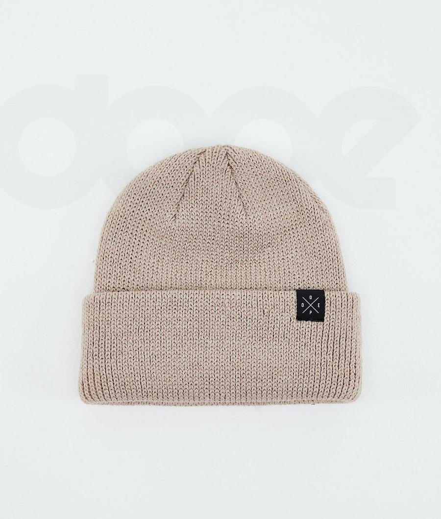 Beige Women\'s Dope Drifter II Beanies | NZ_D1203