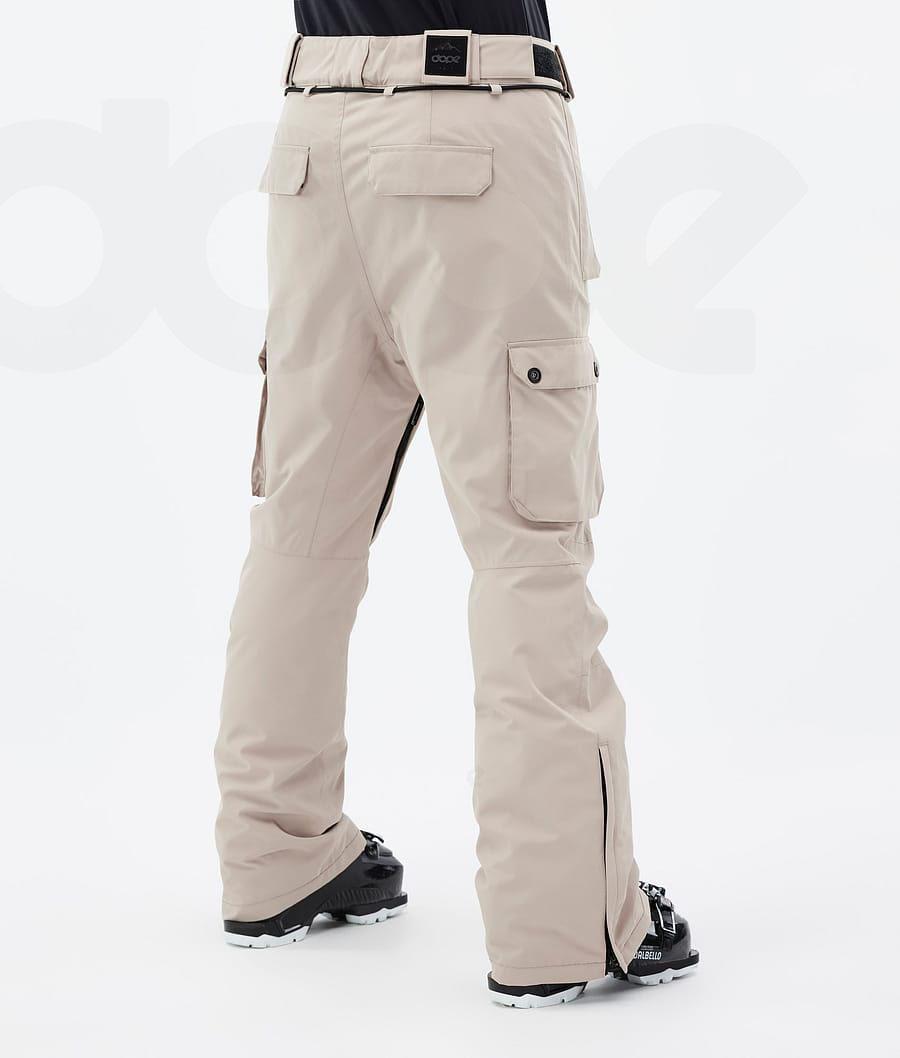 Beige Women's Dope Iconic W Ski Pants | NZ_D1430