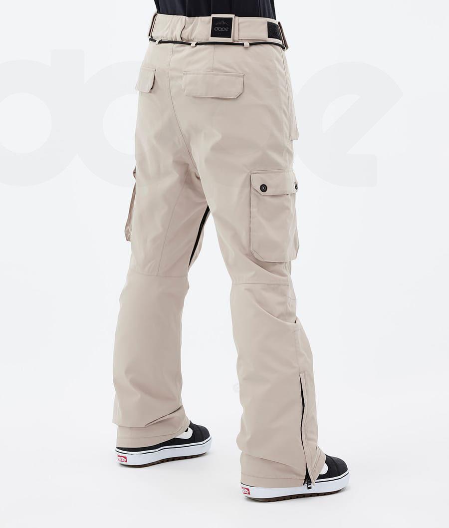 Beige Women's Dope Iconic W Snowboard Pants | NZ_D1874