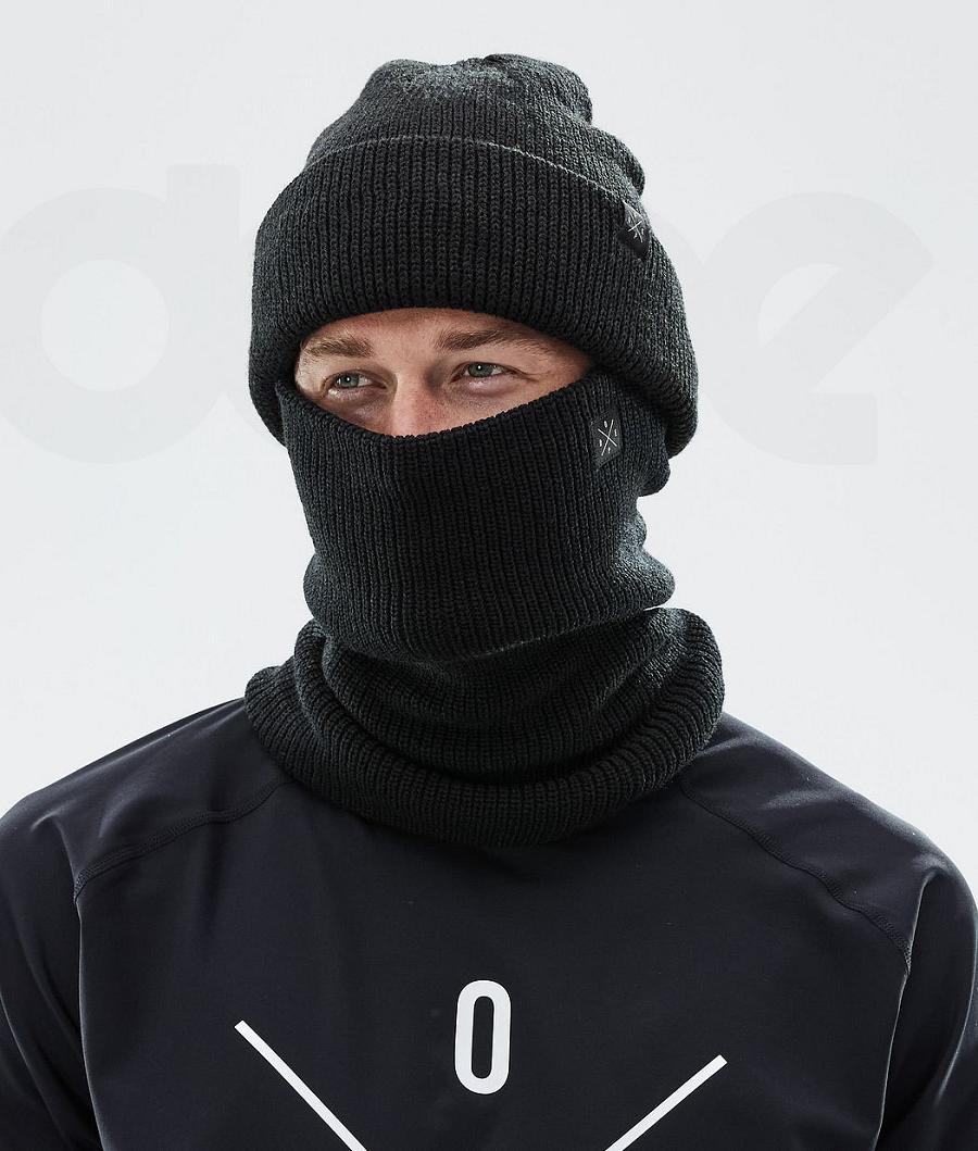 Black Men's Dope 2X-UP Knitted Facemasks | NZ_D1877
