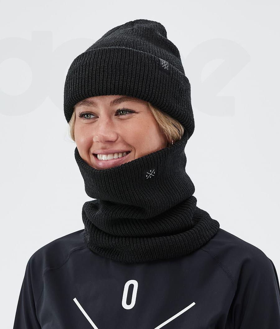 Black Men's Dope 2X-UP Knitted Facemasks | NZ_D1877