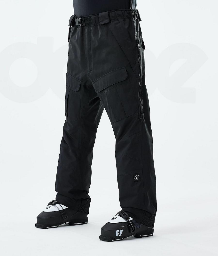 Black Men\'s Dope Antek 2021 Ski Pants | NZ_D1792