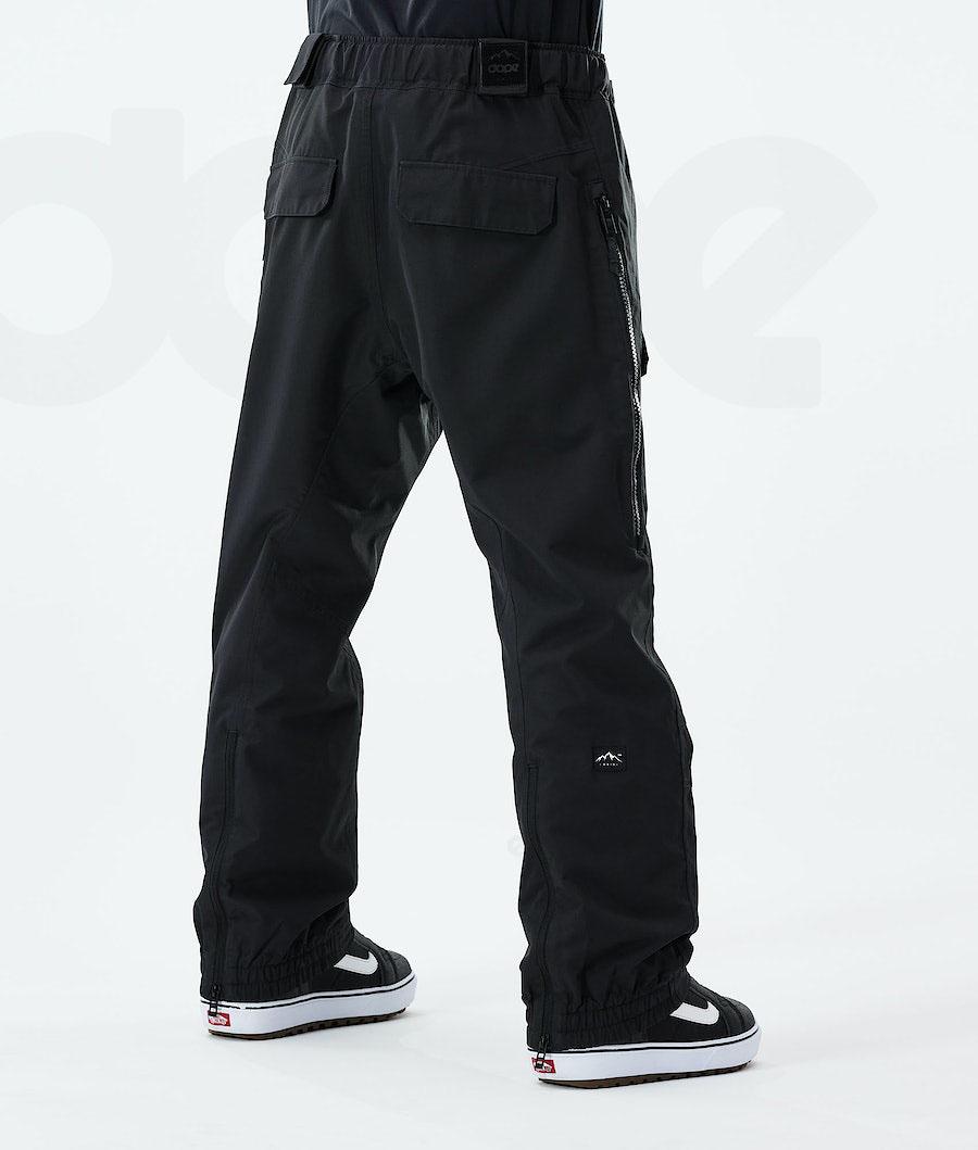 Black Men's Dope Antek 2021 Snowboard Pants | NZ_D1265