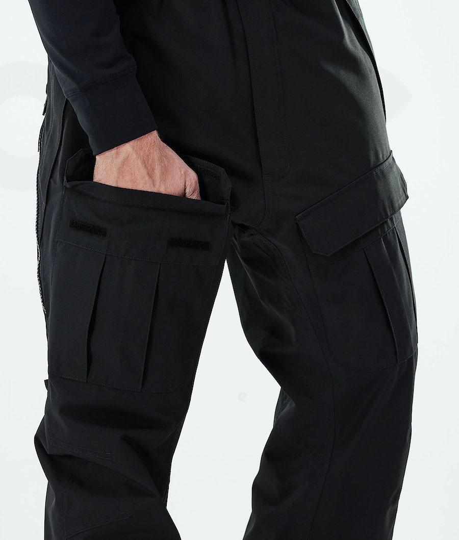 Black Men's Dope Antek 2021 Snowboard Pants | NZ_D1265