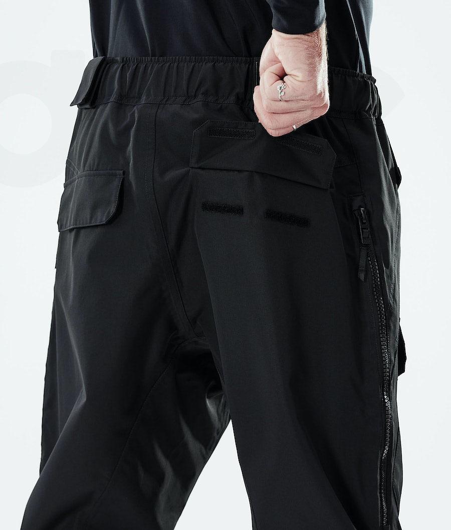 Black Men's Dope Antek 2021 Snowboard Pants | NZ_D1265