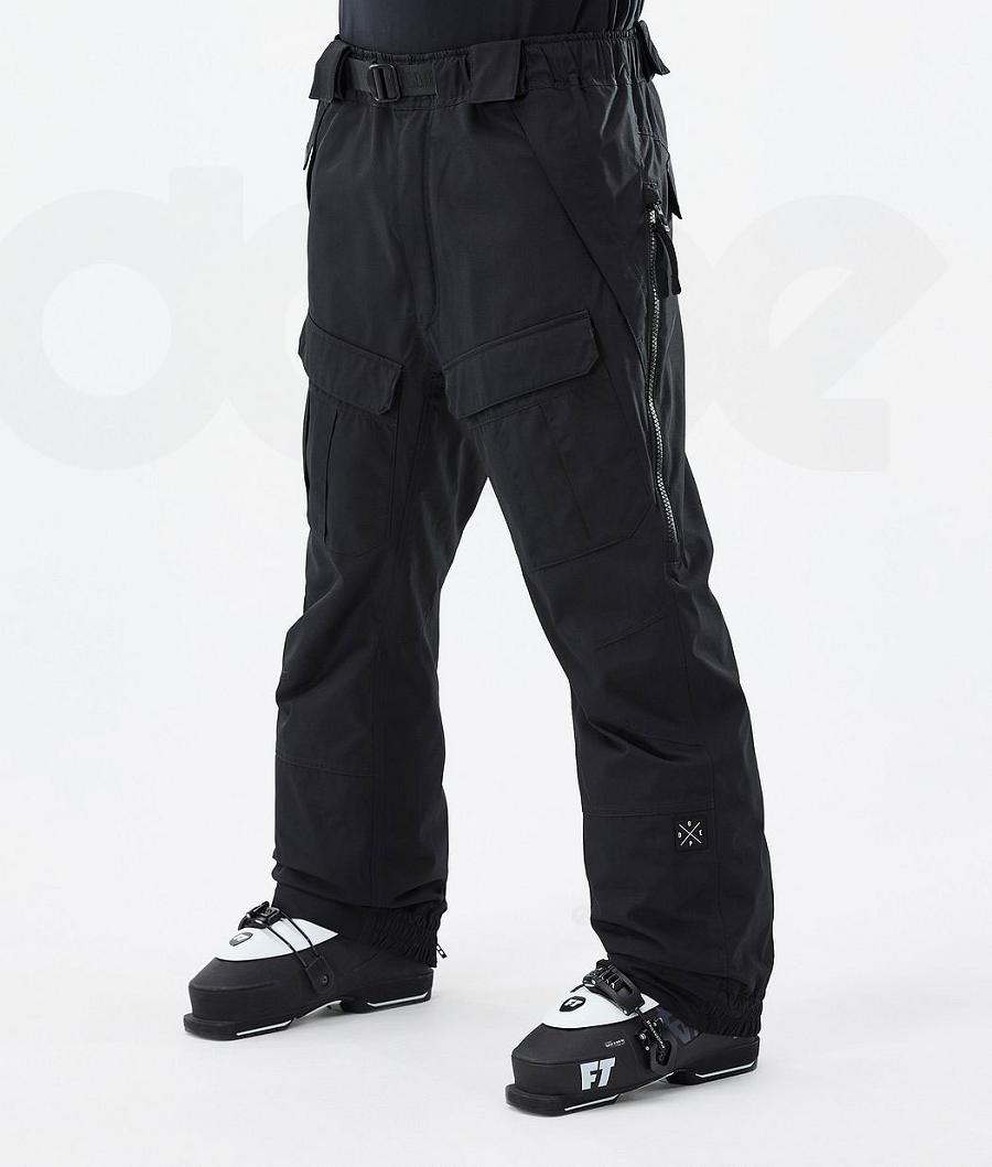 Black Men\'s Dope Antek Ski Pants | NZ_D1598