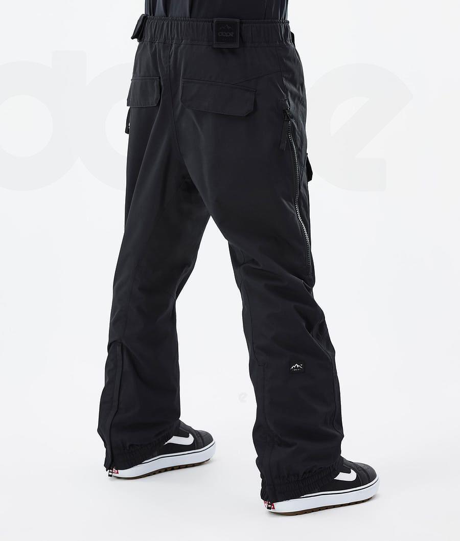 Black Men's Dope Antek Snowboard Pants | NZ_D1269