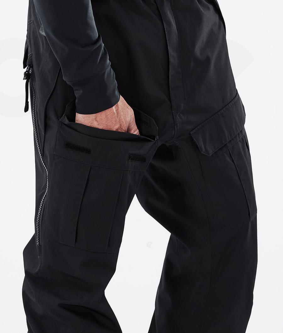 Black Men's Dope Antek Snowboard Pants | NZ_D1269