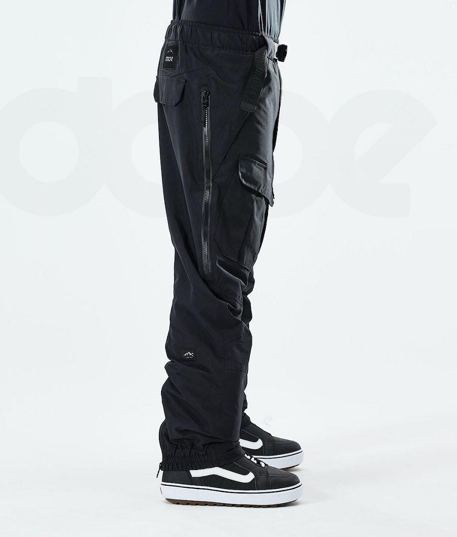 Black Men's Dope Antek Snowboard Pants | NZ_D2277