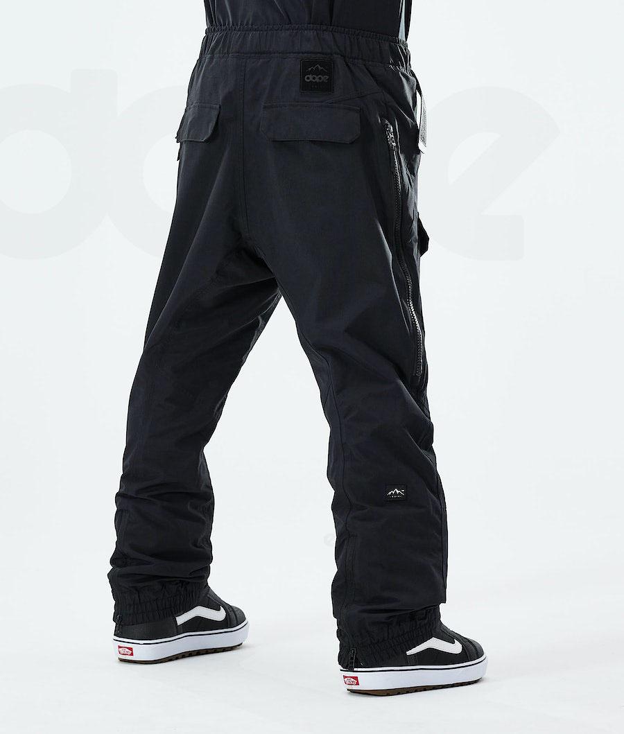 Black Men's Dope Antek Snowboard Pants | NZ_D2277