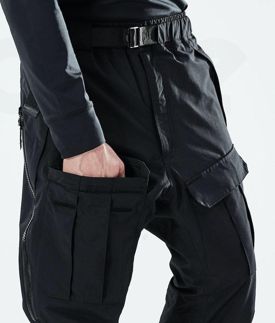 Black Men's Dope Antek Snowboard Pants | NZ_D2277