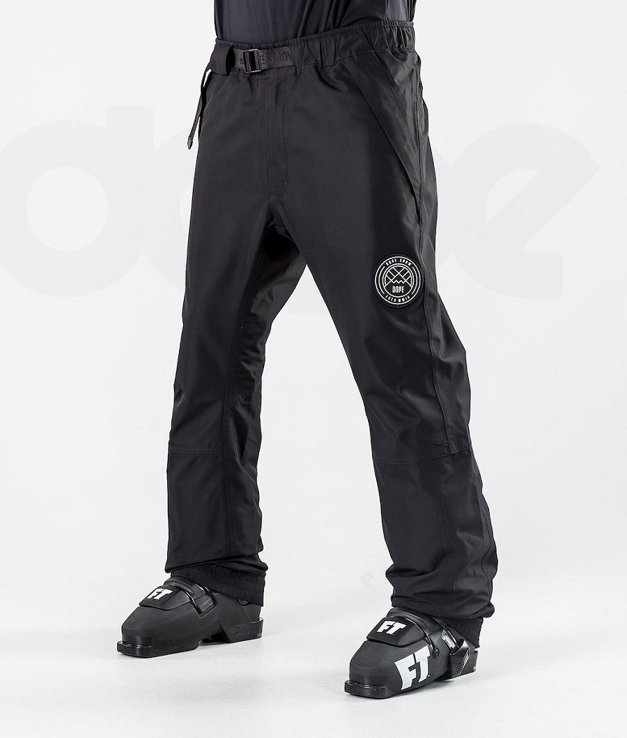Black Men\'s Dope Blizzard 2020 Ski Pants | NZ_D1886