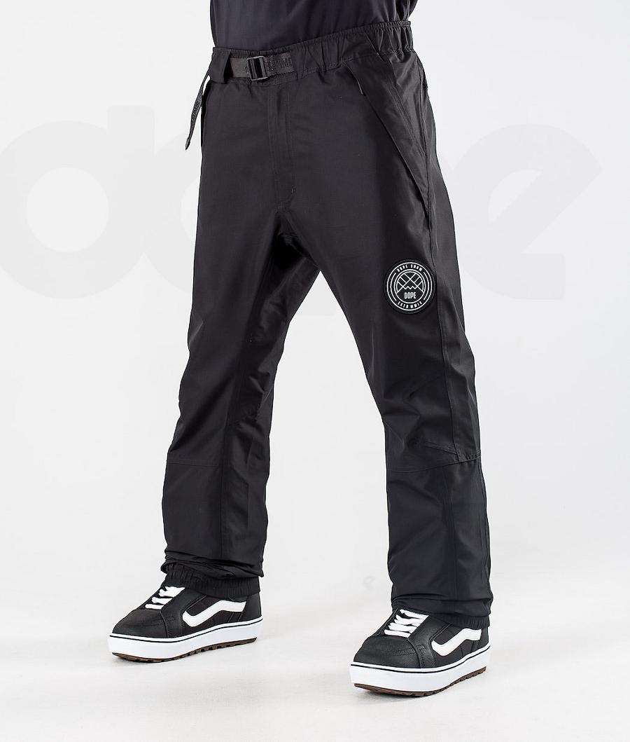 Black Men\'s Dope Blizzard 2020 Snowboard Pants | NZ_D1882