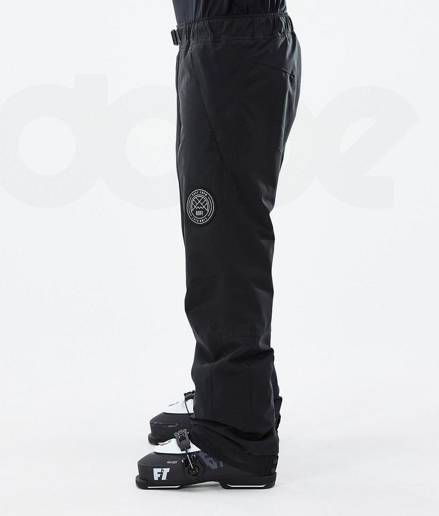 Black Men's Dope Blizzard Ski Pants | NZ_D1952