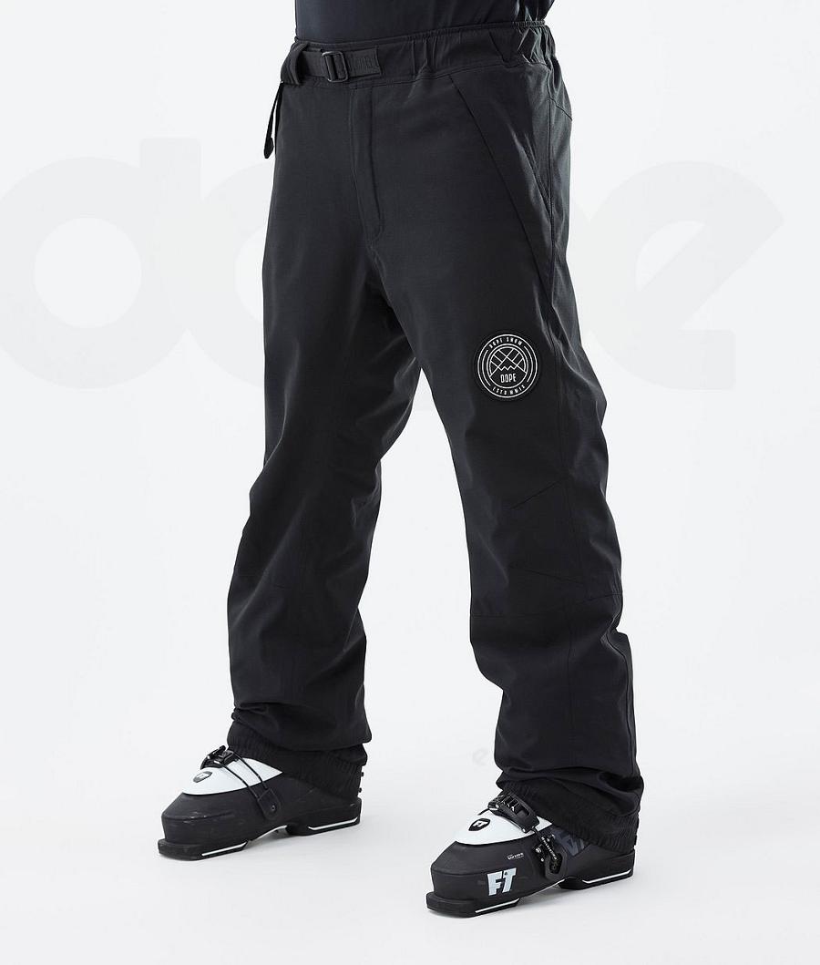 Black Men\'s Dope Blizzard Ski Pants | NZ_D1952
