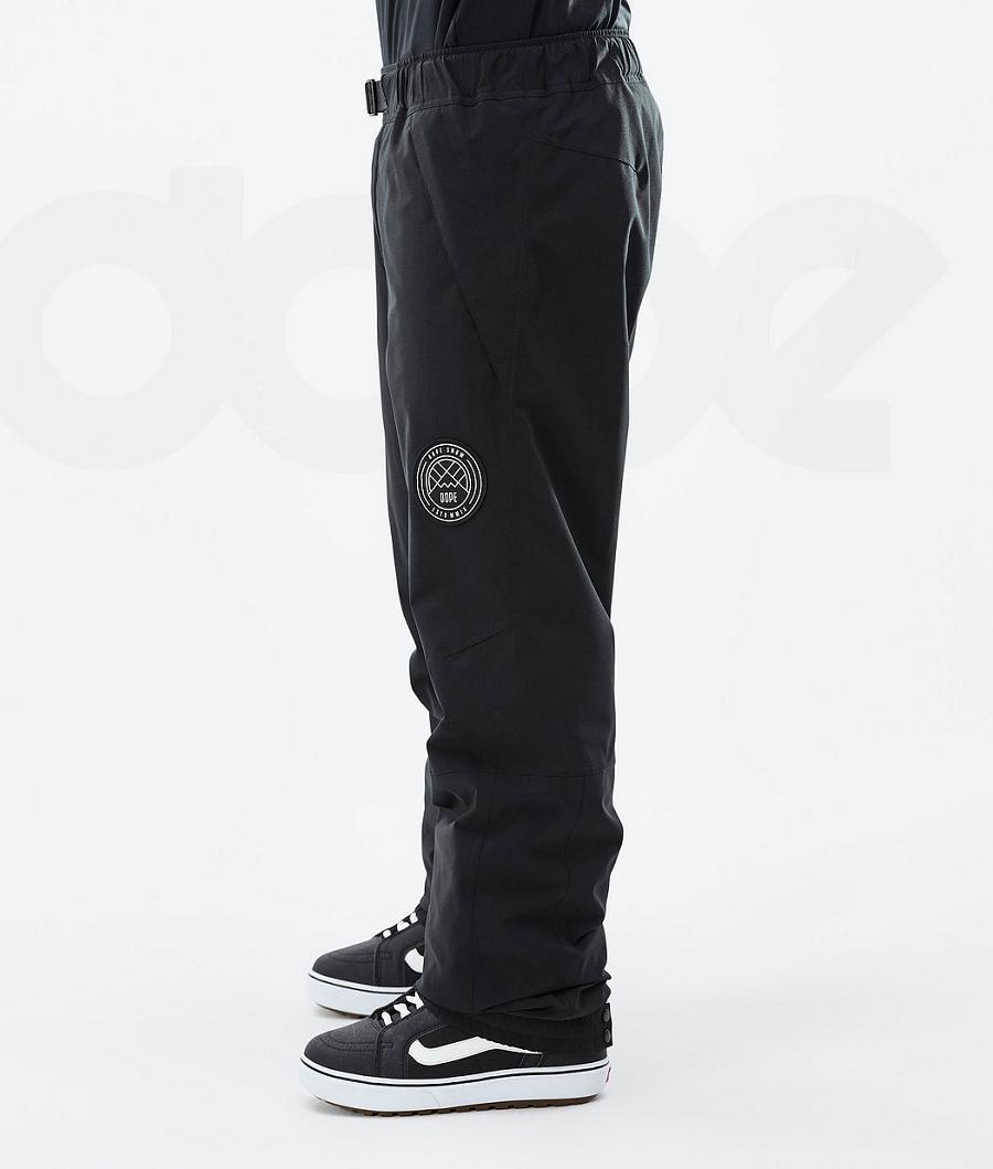 Black Men's Dope Blizzard Snowboard Pants | NZ_D1176