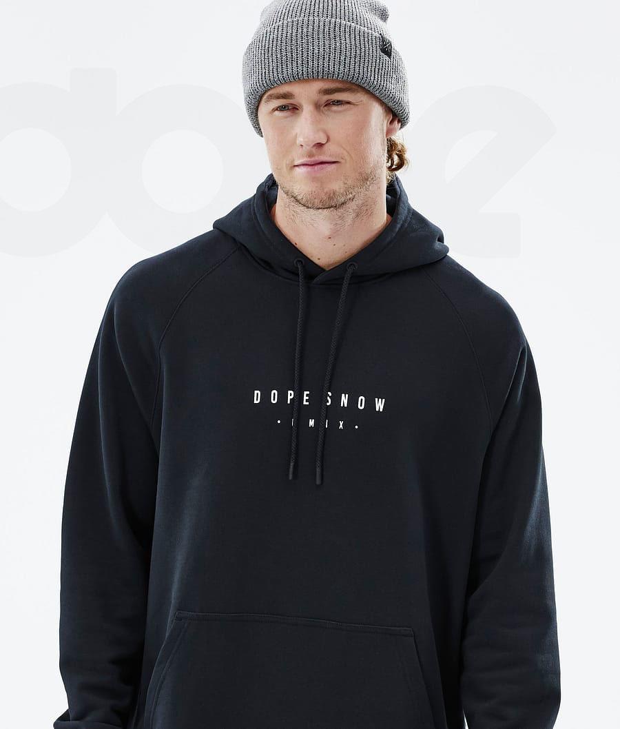 Black Men's Dope Common Hoodies | NZ_D1811