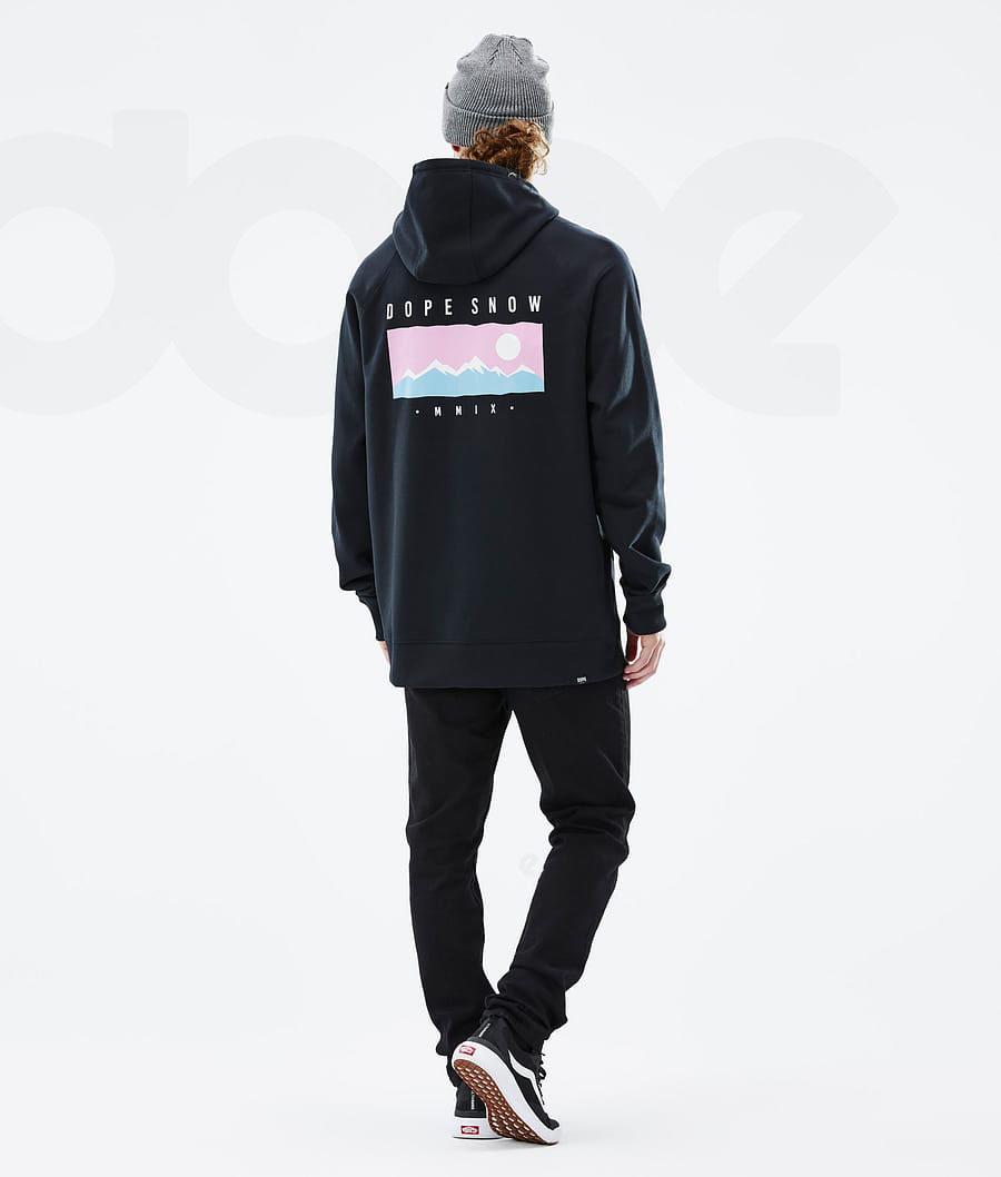Black Men's Dope Common Hoodies | NZ_D1811