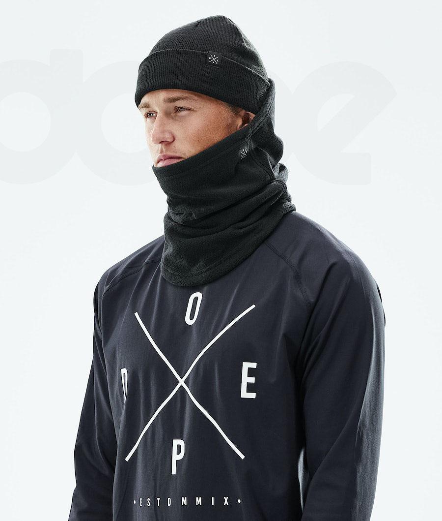 Black Men's Dope Cozy Tube Facemasks | NZ_D1133