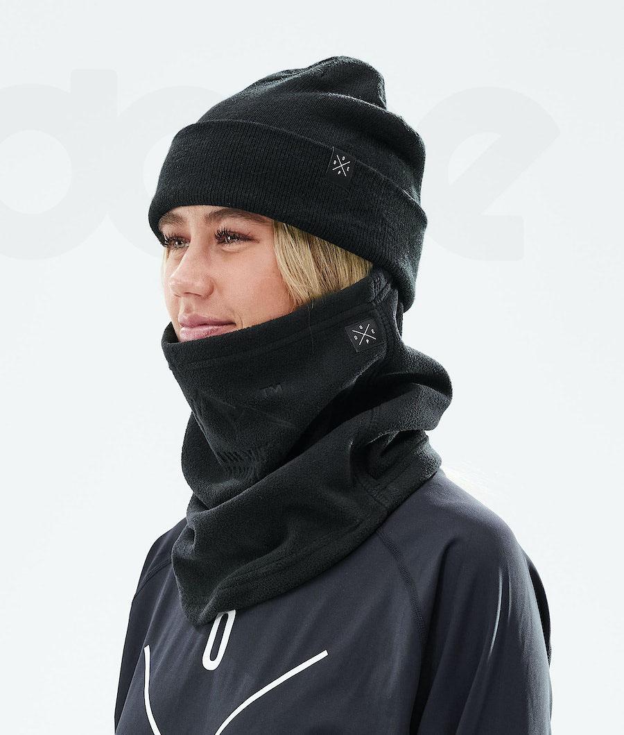 Black Men's Dope Cozy Tube Facemasks | NZ_D1133