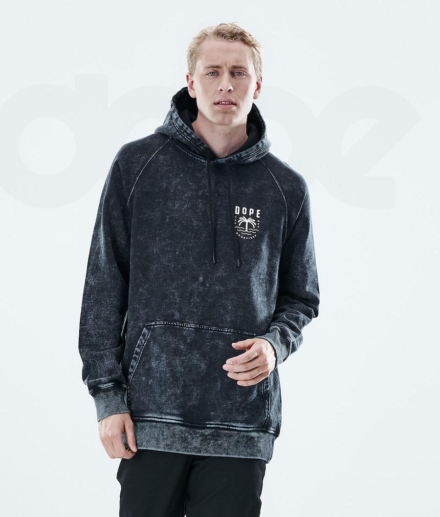 Black Men's Dope Daily Hoodies | NZ_D1456