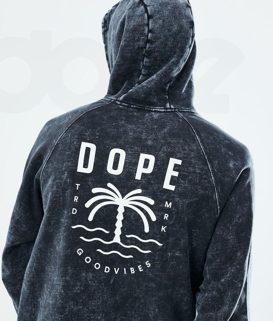 Black Men's Dope Daily Hoodies | NZ_D1456