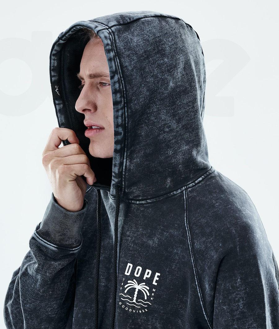 Black Men's Dope Daily Hoodies | NZ_D1456
