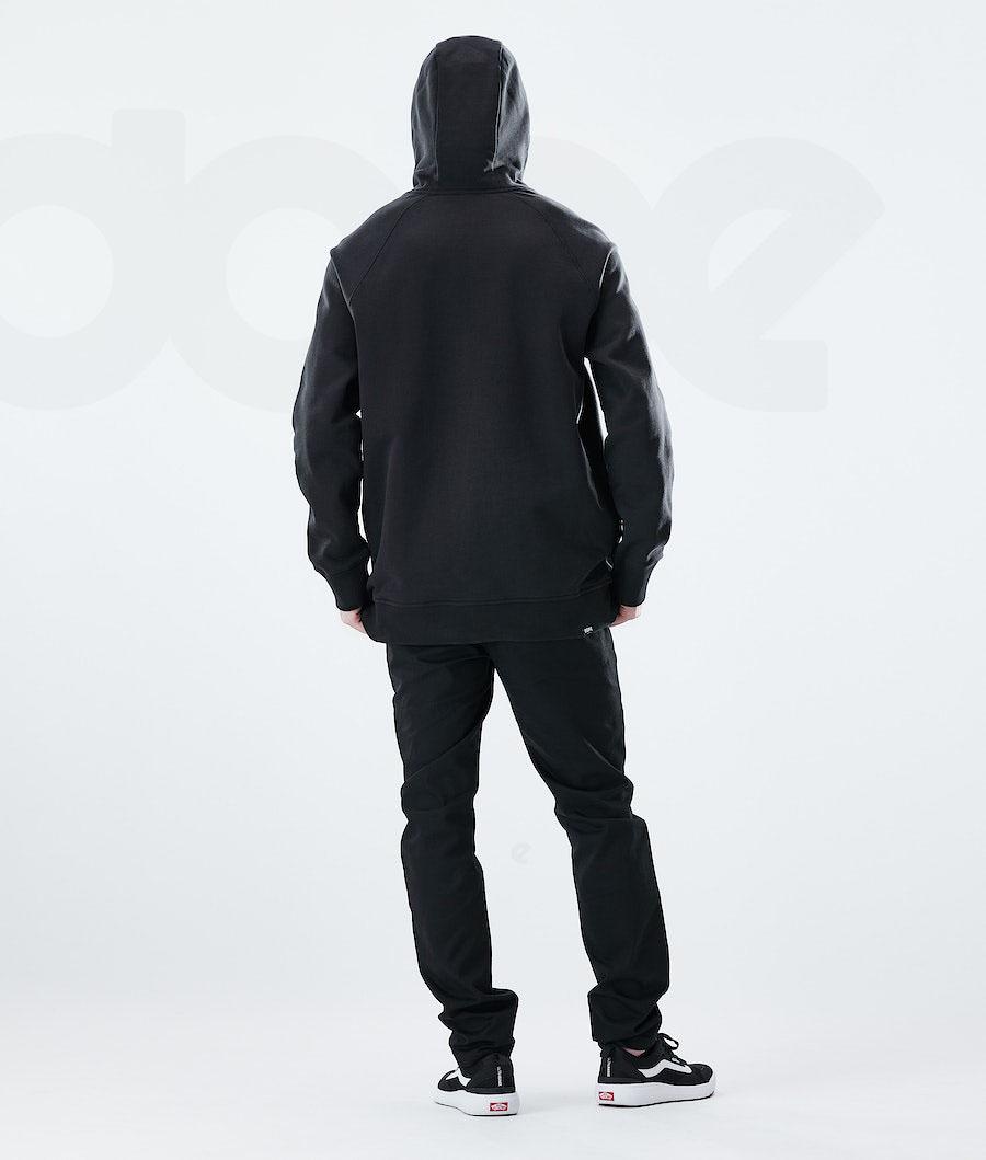 Black Men's Dope Daily Hoodies | NZ_D1612