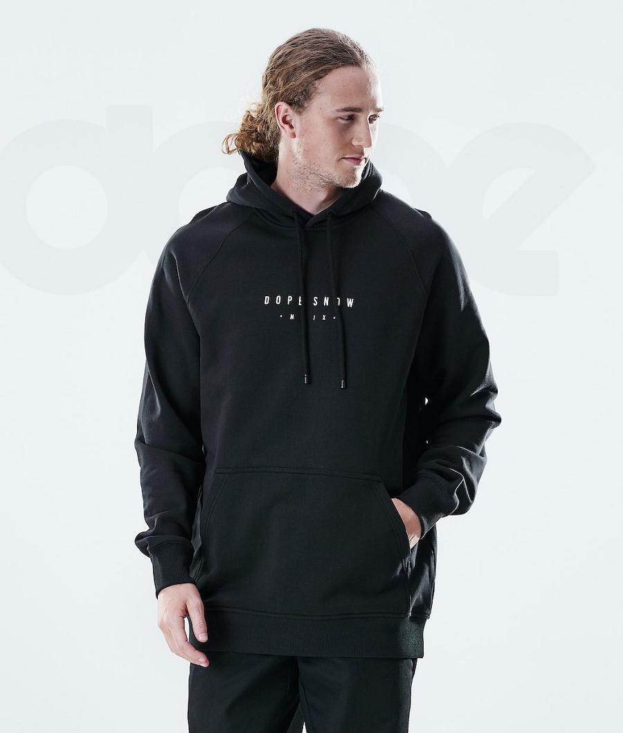 Black Men's Dope Daily Hoodies | NZ_D2007