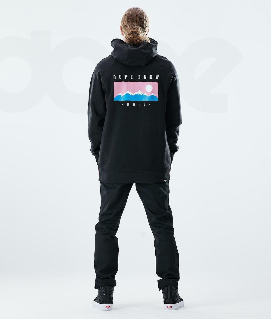 Black Men's Dope Daily Hoodies | NZ_D2007
