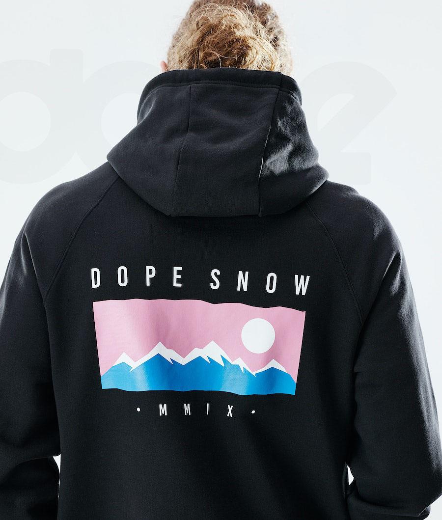 Black Men's Dope Daily Hoodies | NZ_D2007