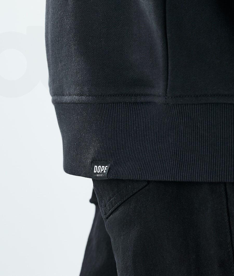 Black Men's Dope Daily Hoodies | NZ_D2007
