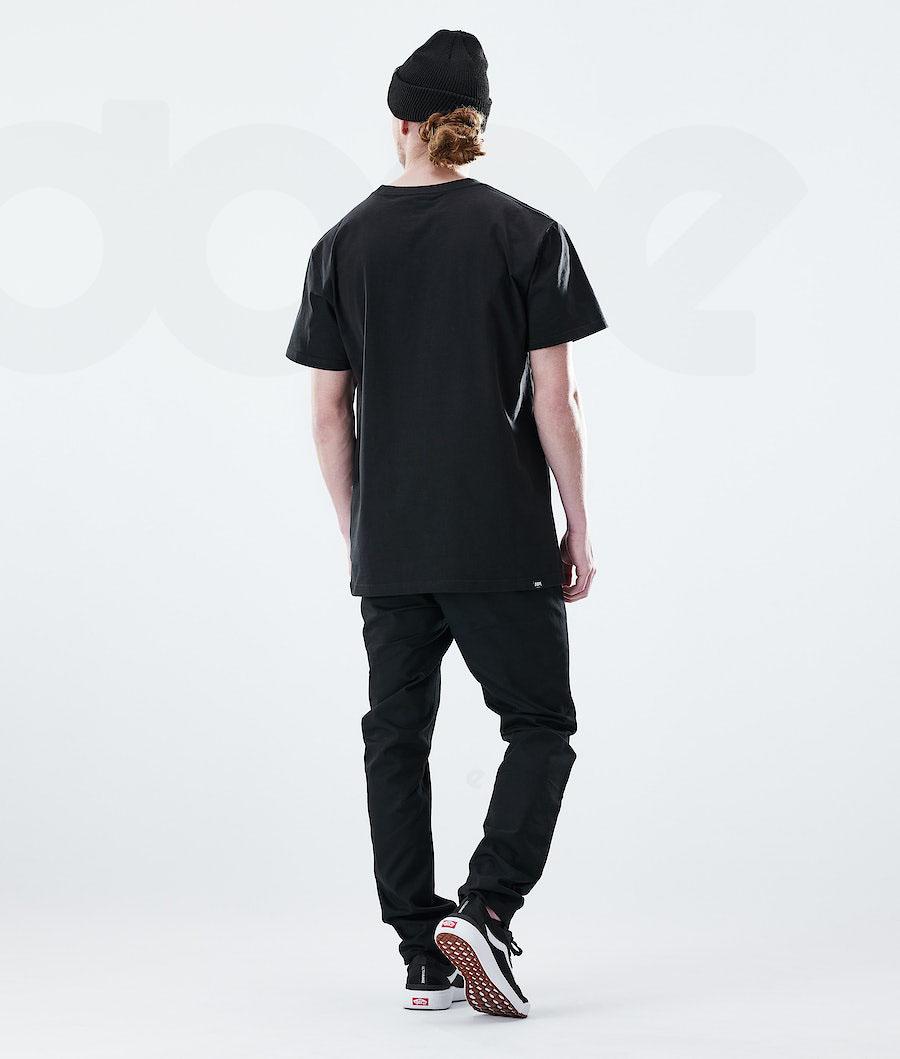 Black Men's Dope Daily T-shirts | NZ_D1059