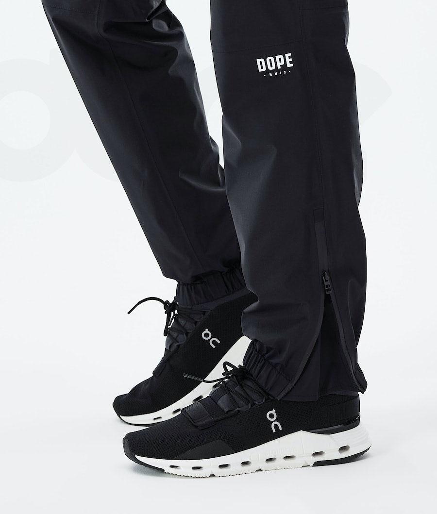 Black Men's Dope Downpour Outdoor Pants | NZ_D2321